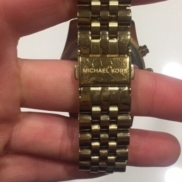 Authentic Gold Michael Kors Watch